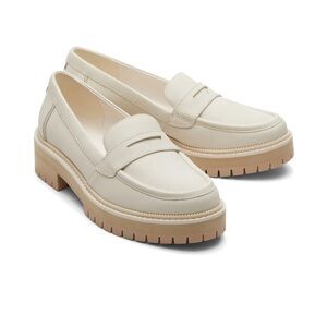 toms cara loafers shoe in sand color